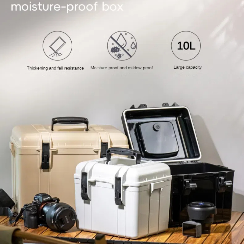 Fish Finder Case - 290x235x230mm Toolbox Multifunctional Moisture-proof Camera Protection