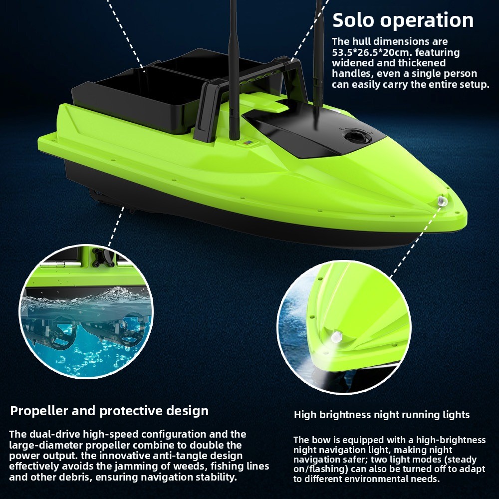 500M RC Fishing Bait Boat Dual - Fish Finder Cable review and price