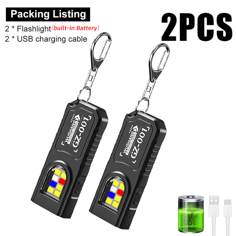 Multifunctional Keychain Flash - Fishing Light review and price