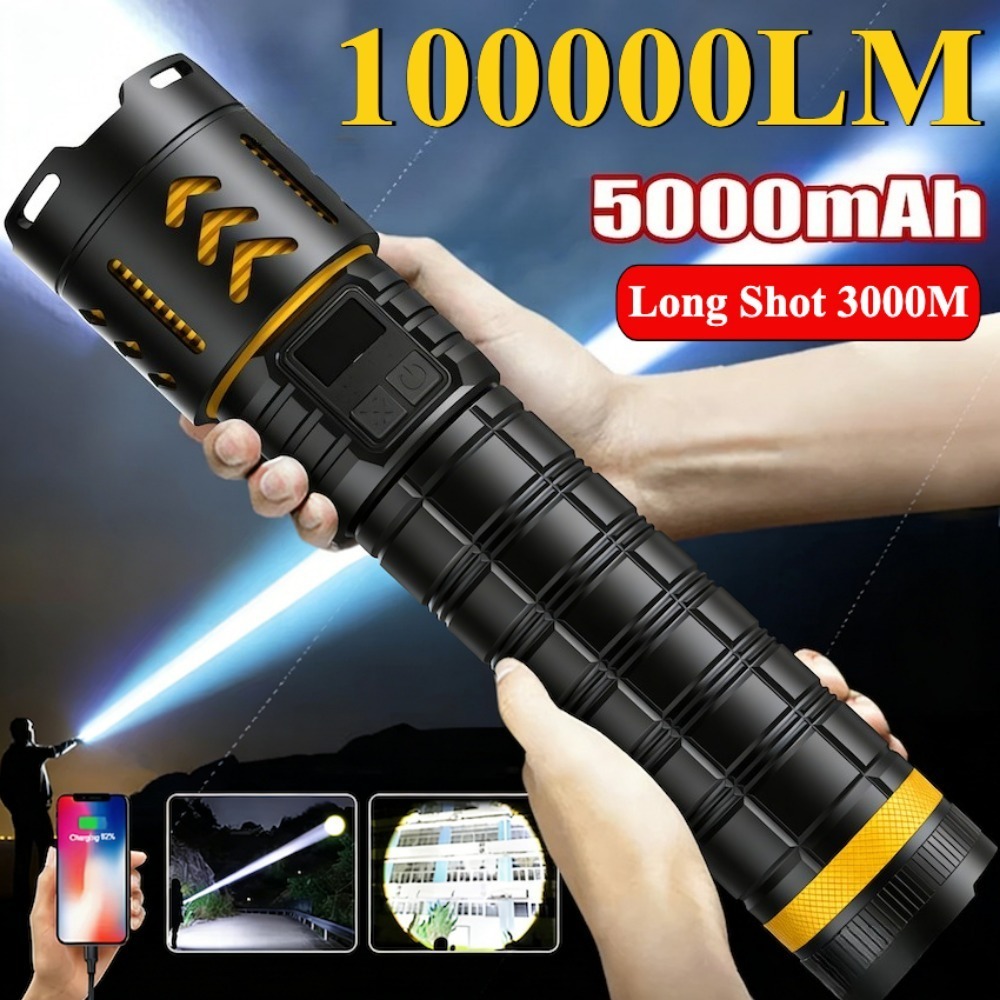 High Power LED Flashlight Zoom - Fishing Light review and price
