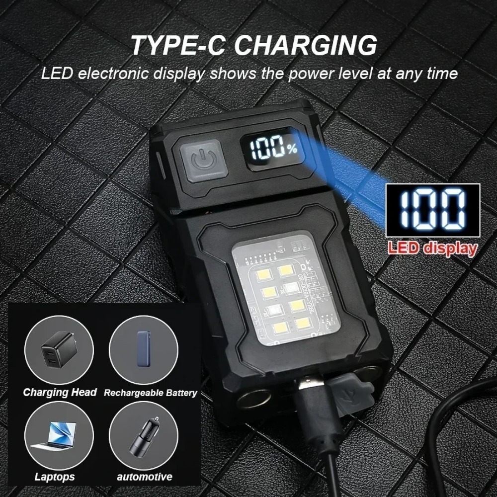 180° Rotatable LED Flashlight  - Fishing Light review and price