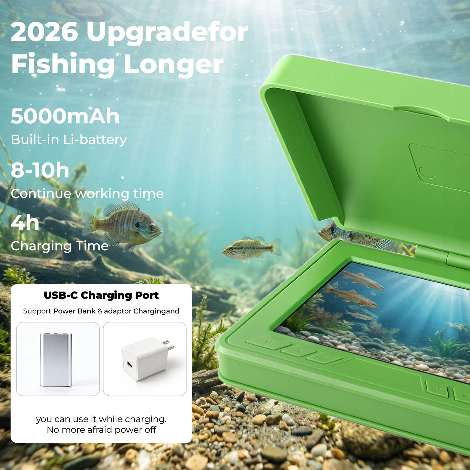 Portable Underwater Visual Fis - Fish Finder Portable review and price