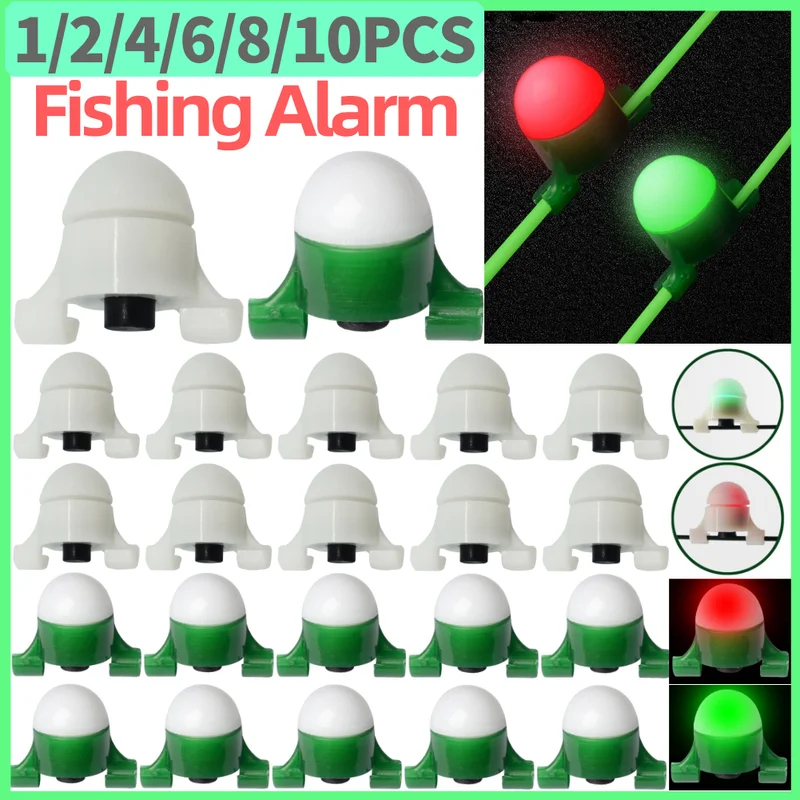2-8pcs LED Night Fishing Alarm - Bite Indicator review and price