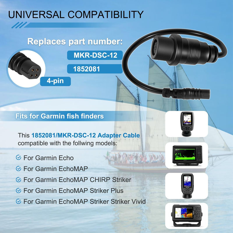1852081 MKR-DSC-12  4-Pin Fish - Fish Finder review and price