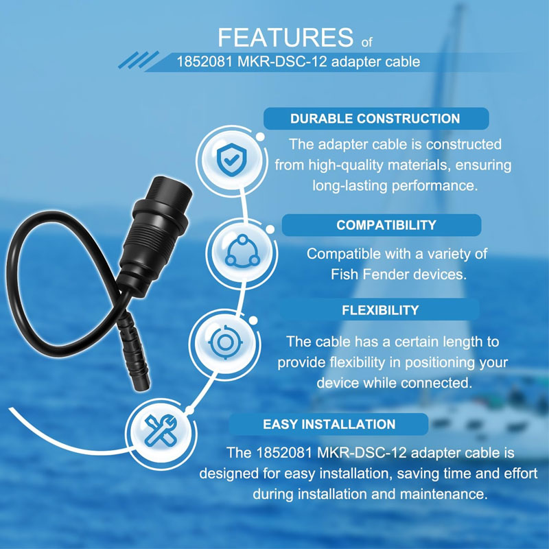 1852081 MKR-DSC-12  4-Pin Fish - Fish Finder review and price