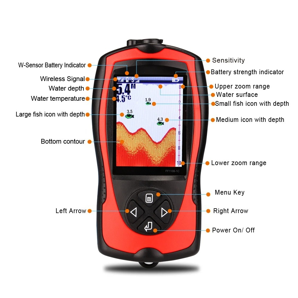 Wired fish finder high definit - Fish Finder review and price