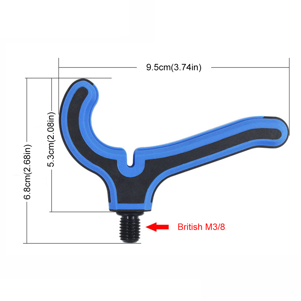 Feeder Rod Rest Head 3/8inch T - Fish Finder Transducer review and price