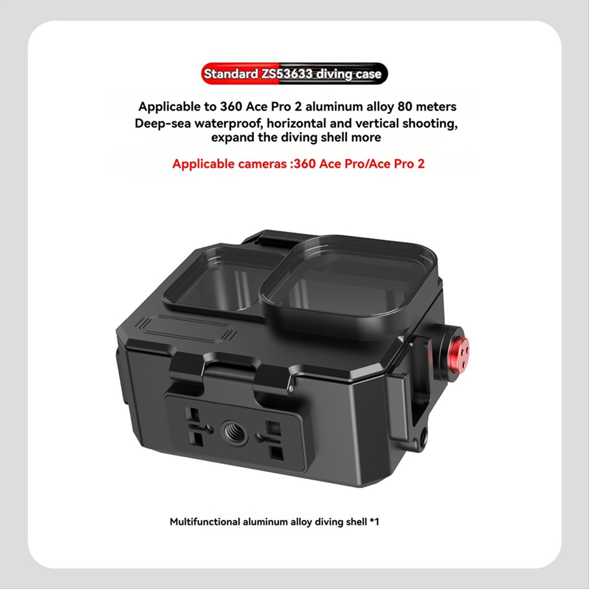 M05K 263FT/80M Waterproof Case - Underwater Camera review and price
