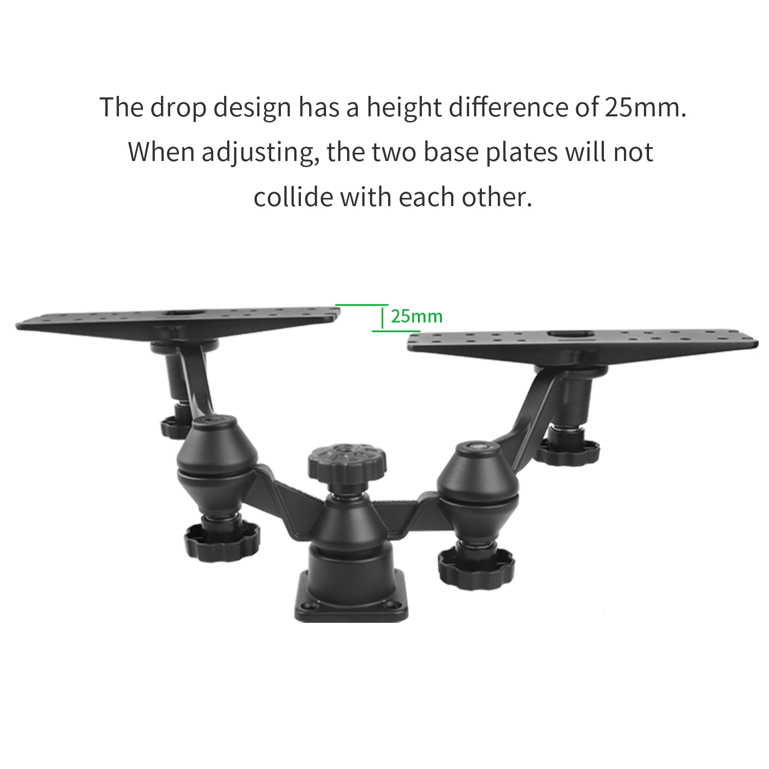 Horizontal boom dual-arm fishf - Fish Finder review and price