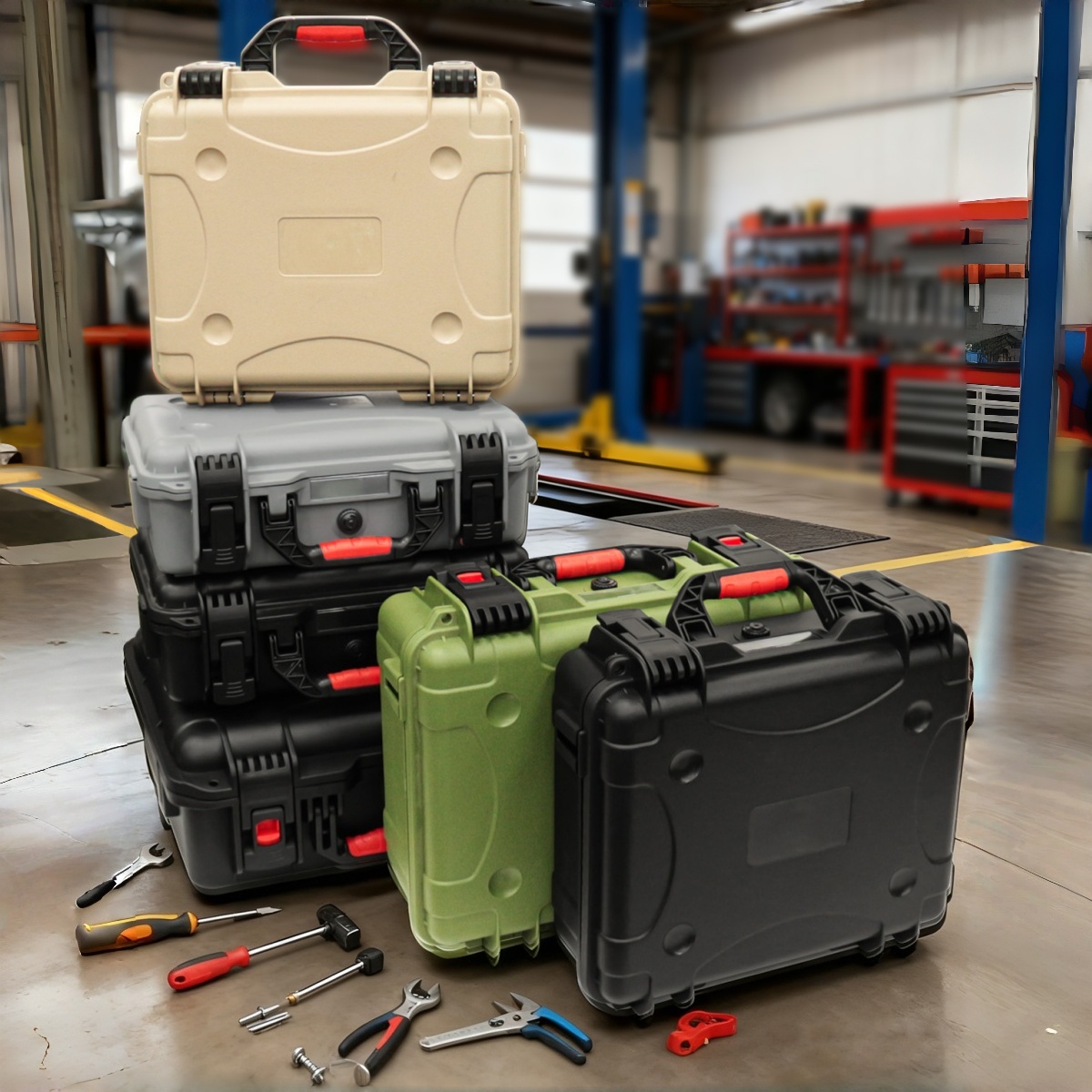 Portable Tool Box with Shock - - Fish Finder Case review and price