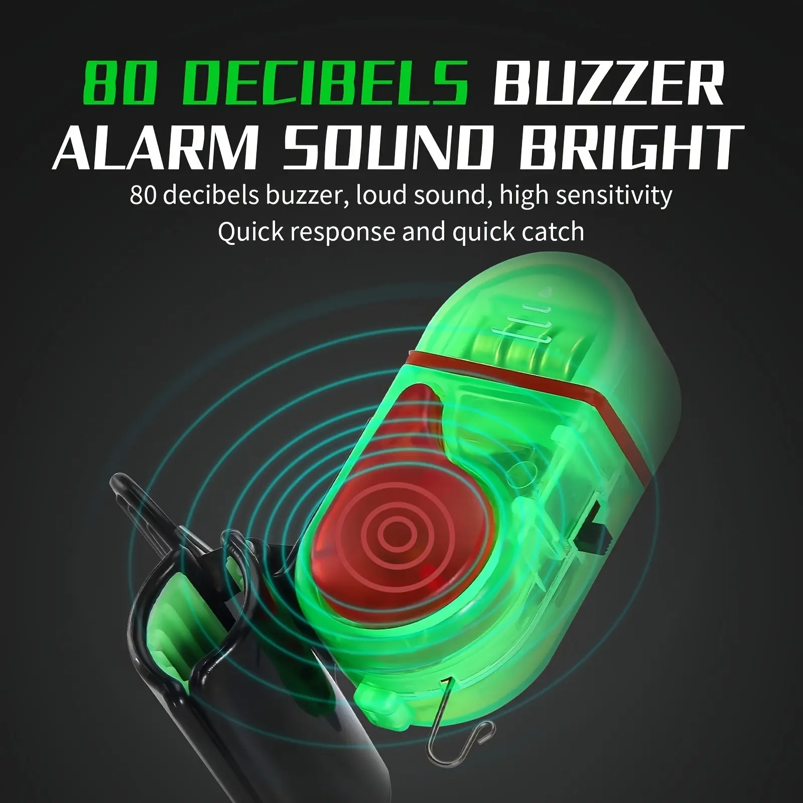 2PCS LED Fishing Bite Alarm, 2 - Bite Alarm review and price
