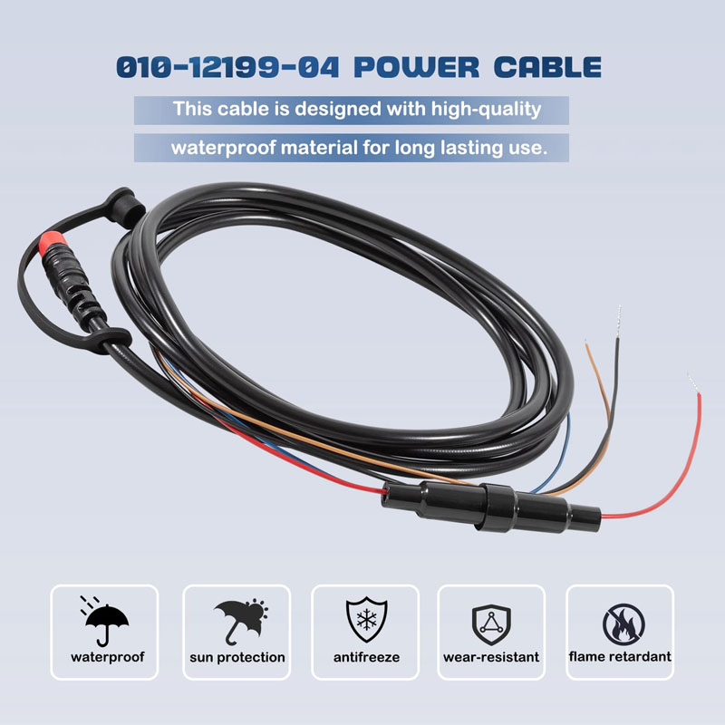 010-12199-04 Power/Data Cable  - Fish Finder Cable review and price