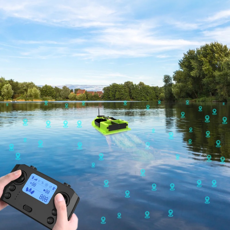 D19 GPS RC Bait Boat 600M 4 Ho - Fishing Gps review and price