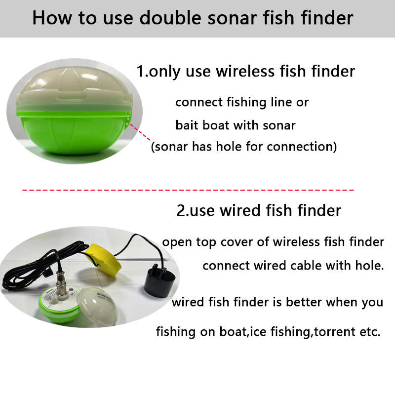 Portable Bluetooth Wireless So - Fish Finder Portable review and price